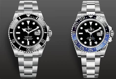 submariner vs gmt watches